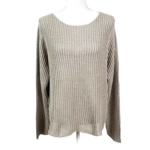 NEW Eileen Fisher Linen Natural Box Top XL